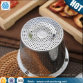 infusor de filtro de té de filtro de cesta de acero inoxidable